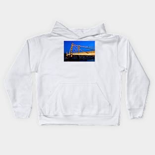 Albert Bridge River Thames London Kids Hoodie